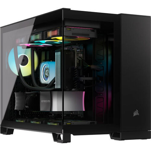 Corsair 2500X RGB Zwart Computerbehuizingen CC-9011267-WW