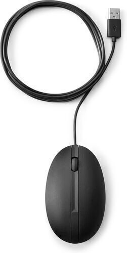 HP 320M Wired Mouse (Bulk Qty.120) muis Ambidextrous USB Type-A Zwart