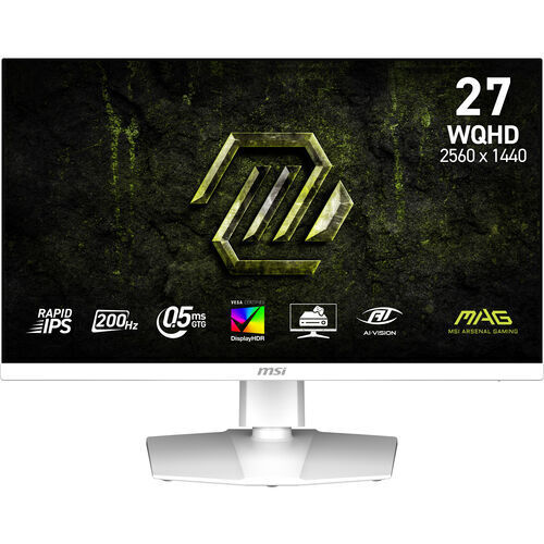 MSI computer monitor 27 Inch 2560 x 1440 Wit MAG 274QRFW E20